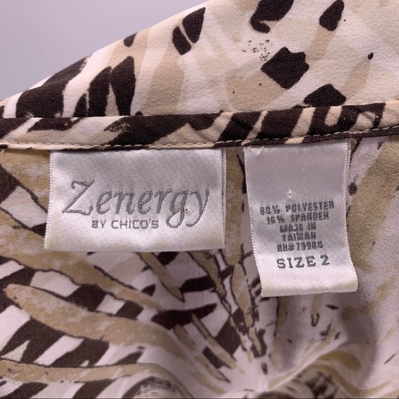 Zenergy by Chico’s Zip Up Jacket Size 2/Large - Picture 5 of 6